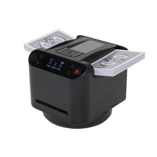 Automatic Card Dispenser for Outdoor Camping, Birthday Parties Adjustable Card Dealing Speed Desktop Gaming Equipment Card Machi
