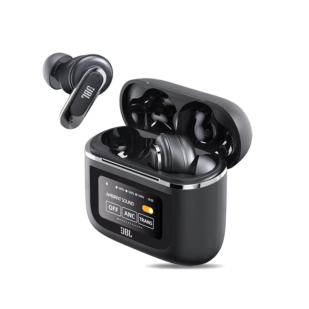 Tour Pro 2 TWS True Wireless Bluetooth Earphones with Stereo Sound, Sports Headset, LED Smart Display, and Microphone