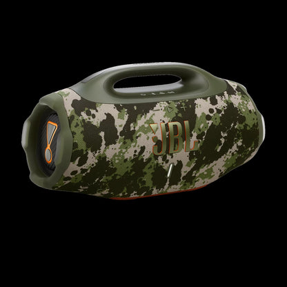 Rugged Wireless Boombox Speaker - IP68 Waterproof and Dustproof with Enhanced Bass for Outdoor Entertainment