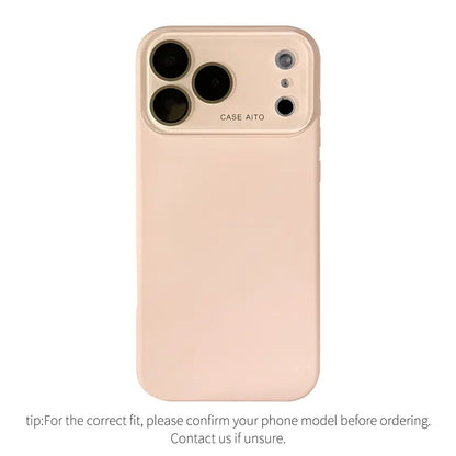 Burgundy High Quality Skin Feel Glass Lens Phone Case for Iphone 18 Pro Max 17 Air 17 Pro 17 16 15 14 13 12 Pro Max Shockproof Lens Protective Back Cover.Jn006