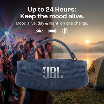 Charge 6 Portable Wireless Bluetooth Speaker - IP68 Waterproof Outdoor Stereo Bass Speaker