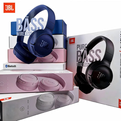 Tune 510 BT Wireless Bluetooth Headphones with PureBass Sound, Fast Charging, Long Battery Life, and Portable Design
