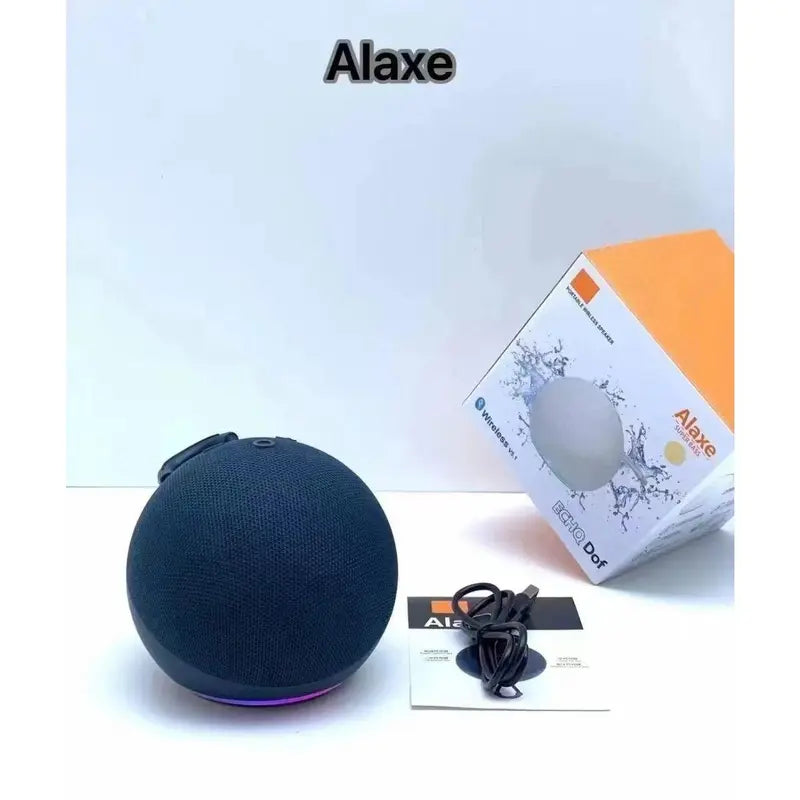 Compact Portable Wireless Bluetooth Speaker with RGB Lighting, Waterproof Subwoofer, USB Charging, and Multifunctional Features for Home and Outdoor Use
