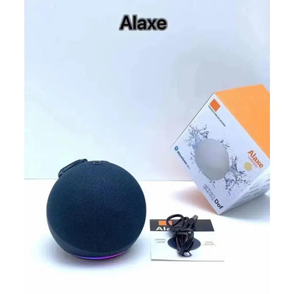 Compact Portable Wireless Bluetooth Speaker with RGB Lighting, Waterproof Subwoofer, USB Charging, and Multifunctional Features for Home and Outdoor Use